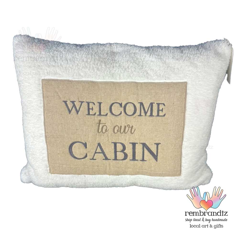 Fleece Cabin Pillow